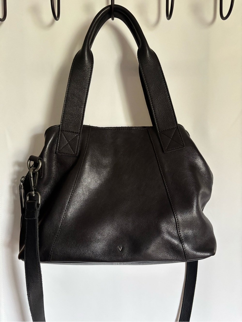 Black Leather Purse. Soft leather!